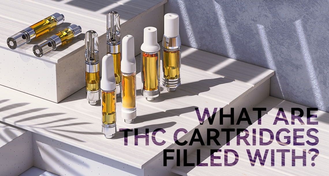 what are THC cartridges filled with