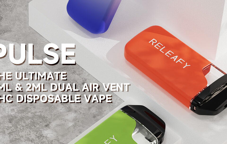 PULSE The Ultimate 1ml & 2ml Dual Air Vent THC Disposable Vape