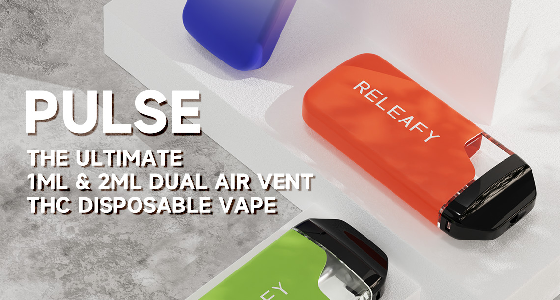 PULSE The Ultimate 1ml & 2ml Dual Air Vent THC Disposable Vape